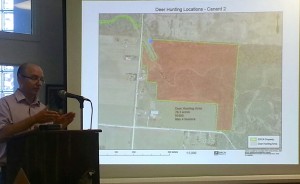 Keven Money Essex Conservation talkes about hunting opportunities in Essex County for deer and waterfowl